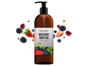 Masážní olej Beautiona Lesní ovoce 500ml